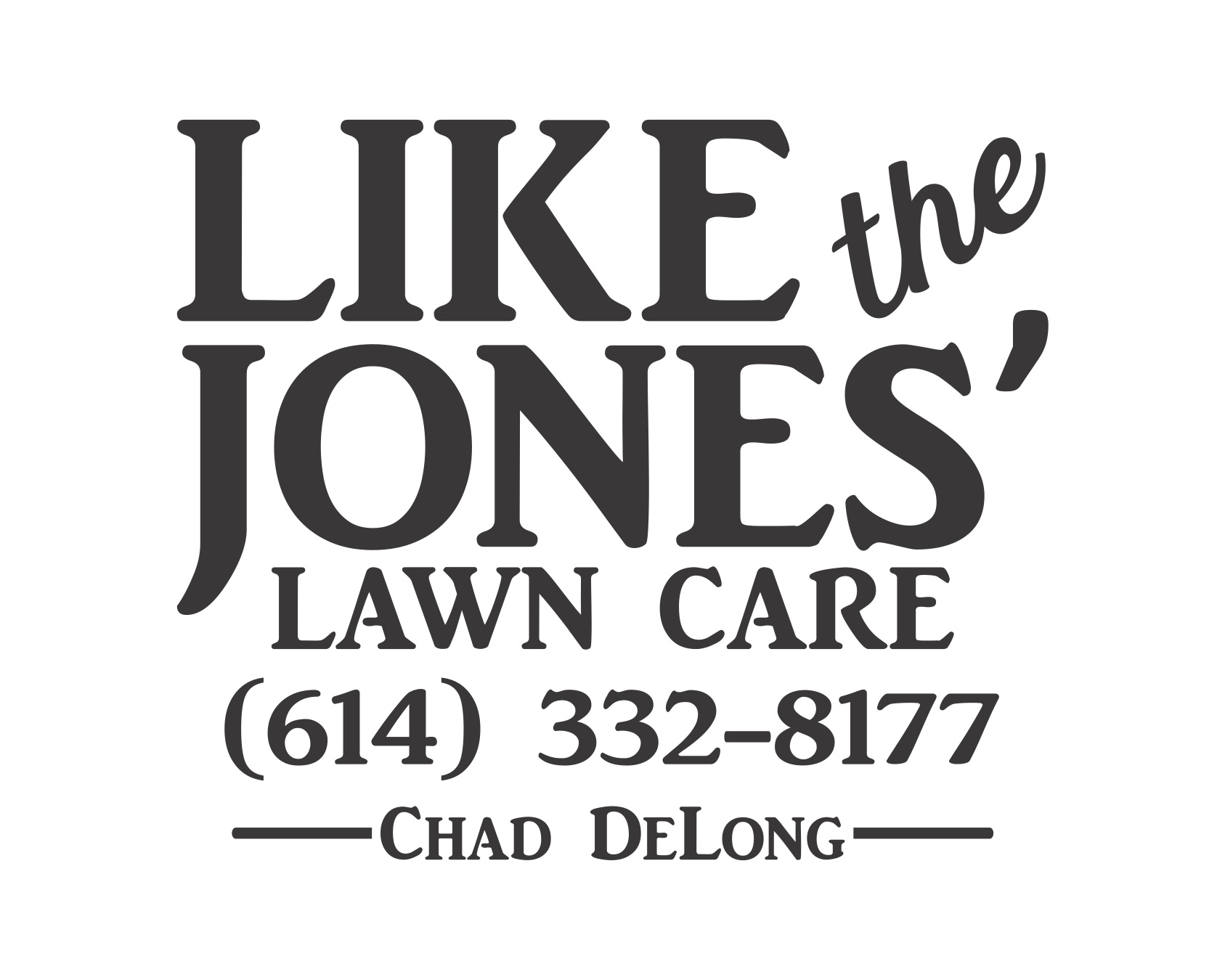 Like the Jones' Logo